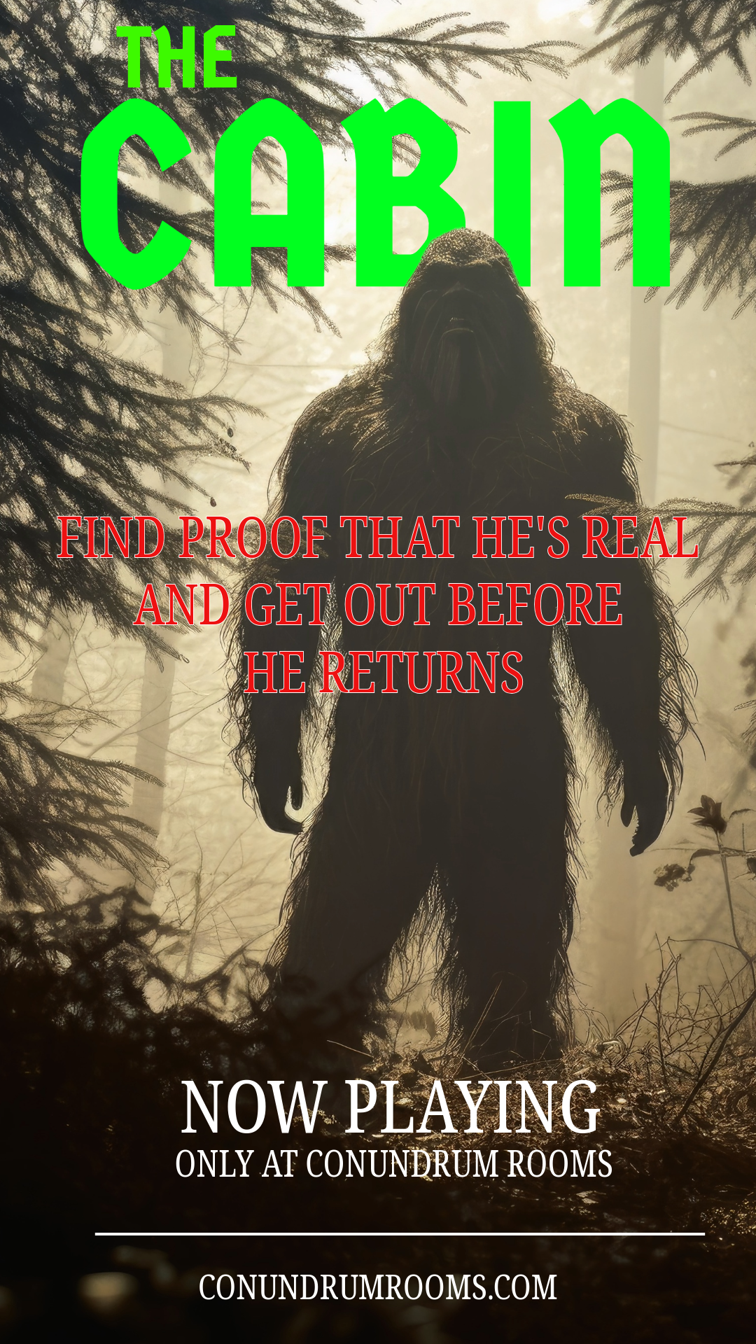 CABIN MOVIE POSTER